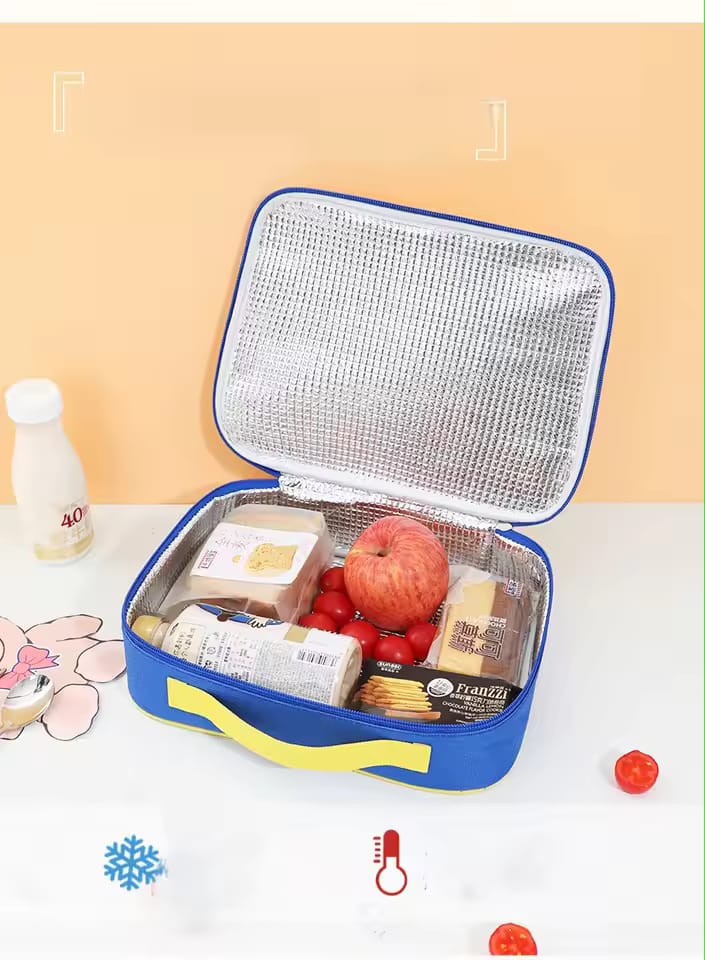 Animated School Thermal Lunch Bag, Cute Large Capacity Lunch Bag, New Style Insulated Kids Lunch Bag Animated School Thermal Lunch Bag, Cute Large Capacity Lunch Bag, New Style Insulated Kids Lunch Bag